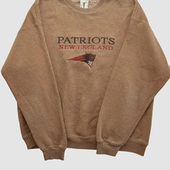 New England Patriots Jostens 90s Pullover Sweatshirt Clay Vintage - Fanatics