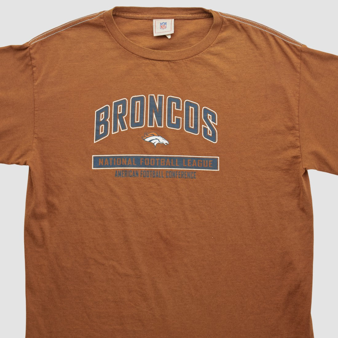 Denver Broncos NFL 2000s Long Sleeve T-shirt Clay Vintage - Fanatics