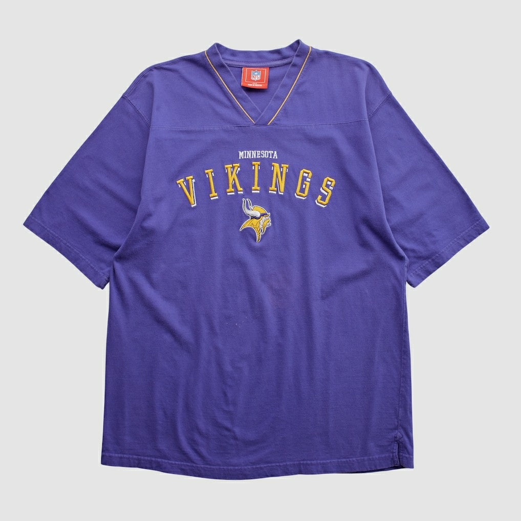Minnesota Vikings NFL 2000s T-shirt Purple Vintage - Fanatics