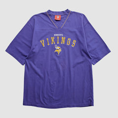 Minnesota Vikings NFL 2000s T-shirt Purple Vintage - Fanatics