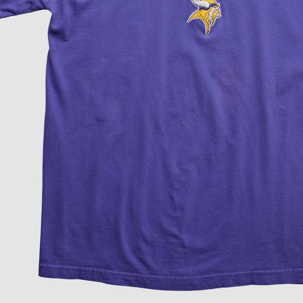 Minnesota Vikings NFL 2000s T-shirt Purple Vintage - Fanatics