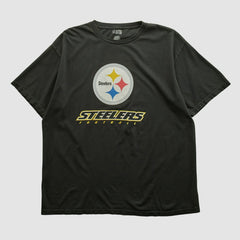 Pittsburgh Steelers NFL 2000s T-shirt Black Vintage - Fanatics