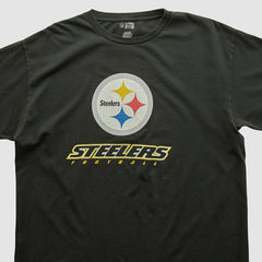 Pittsburgh Steelers NFL 2000s T-shirt Black Vintage - Fanatics