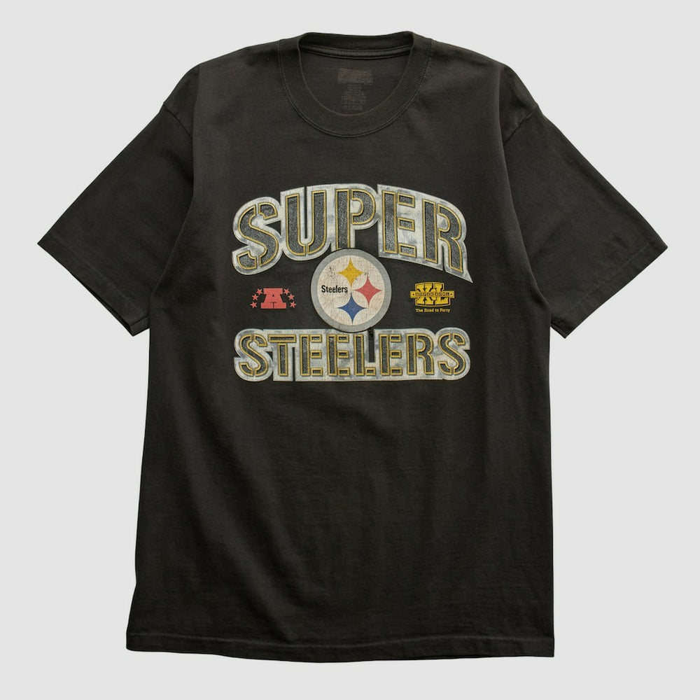 Pittsburgh Steelers 2006 T-shirt Black Vintage - Fanatics