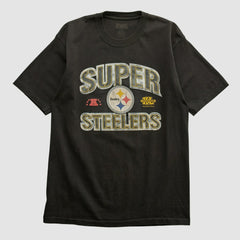 Pittsburgh Steelers 2006 T-shirt Black Vintage - Fanatics