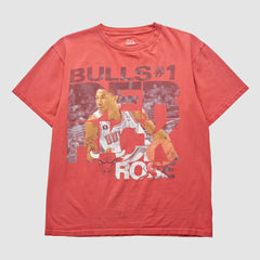 Vintage - Chicago Bulls Majestic 2000s T-shirt - Red Vintage