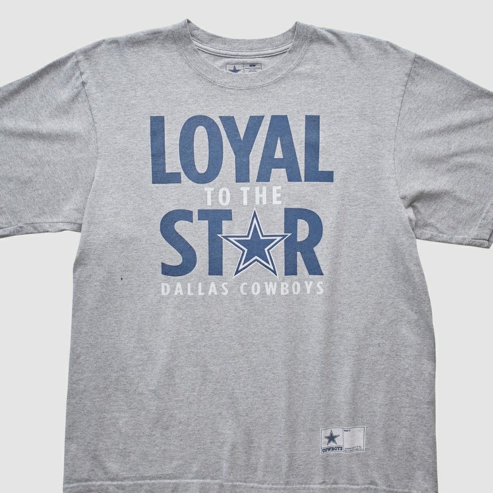 Dallas Cowboys Cowboys Authentic Apparel 2010s T-shirt Heather Gray Vintage - Fanatics