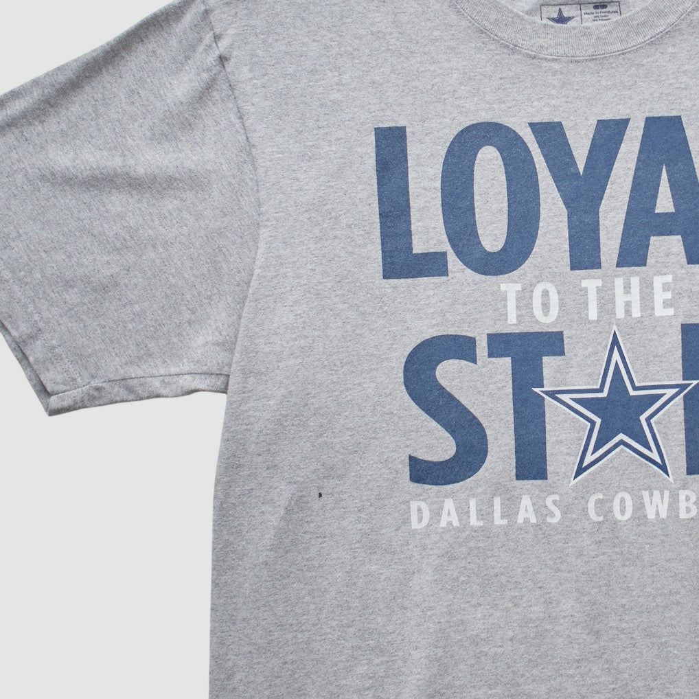Dallas Cowboys Cowboys Authentic Apparel 2010s T-shirt Heather Gray Vintage - Fanatics