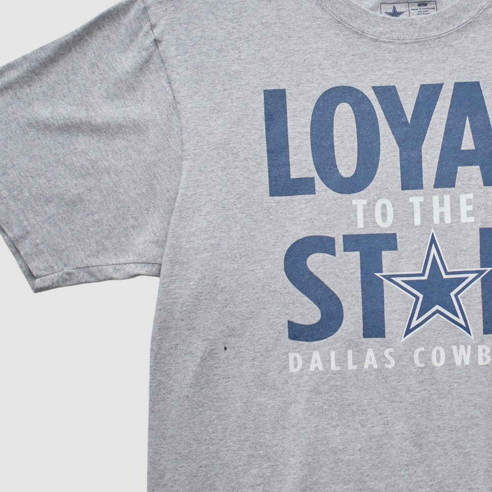 Dallas Cowboys Cowboys Authentic Apparel 2010s T-shirt Heather Gray Vintage - Fanatics