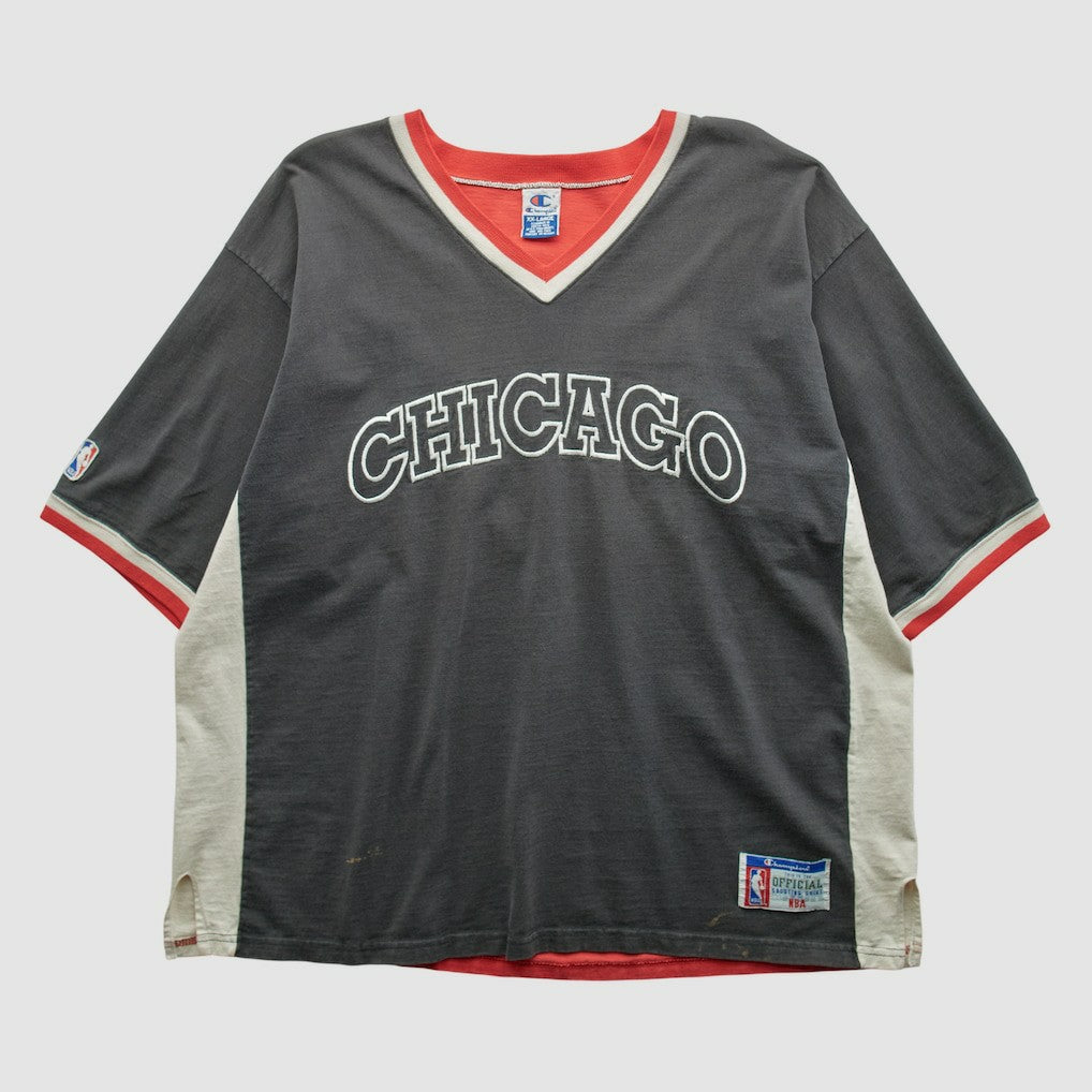 Vintage - Chicago Bulls Champion 90s T-shirt - Black Vintage