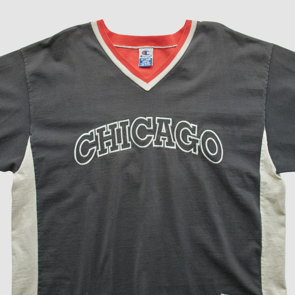 Vintage - Chicago Bulls Champion 90s T-shirt - Black Vintage