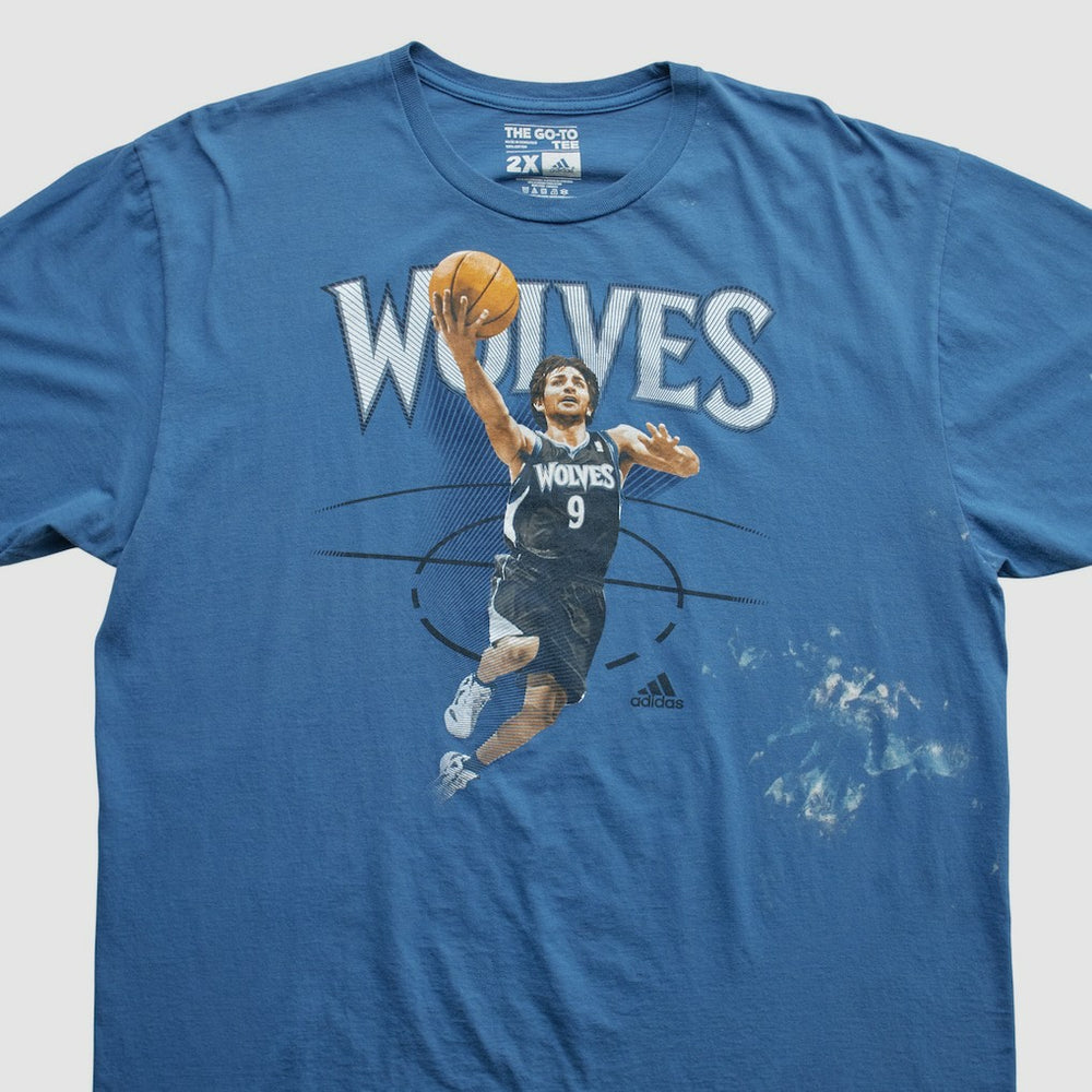 Adidas - Minnesota Timberwolves 2010s T-shirt - Blue Vintage