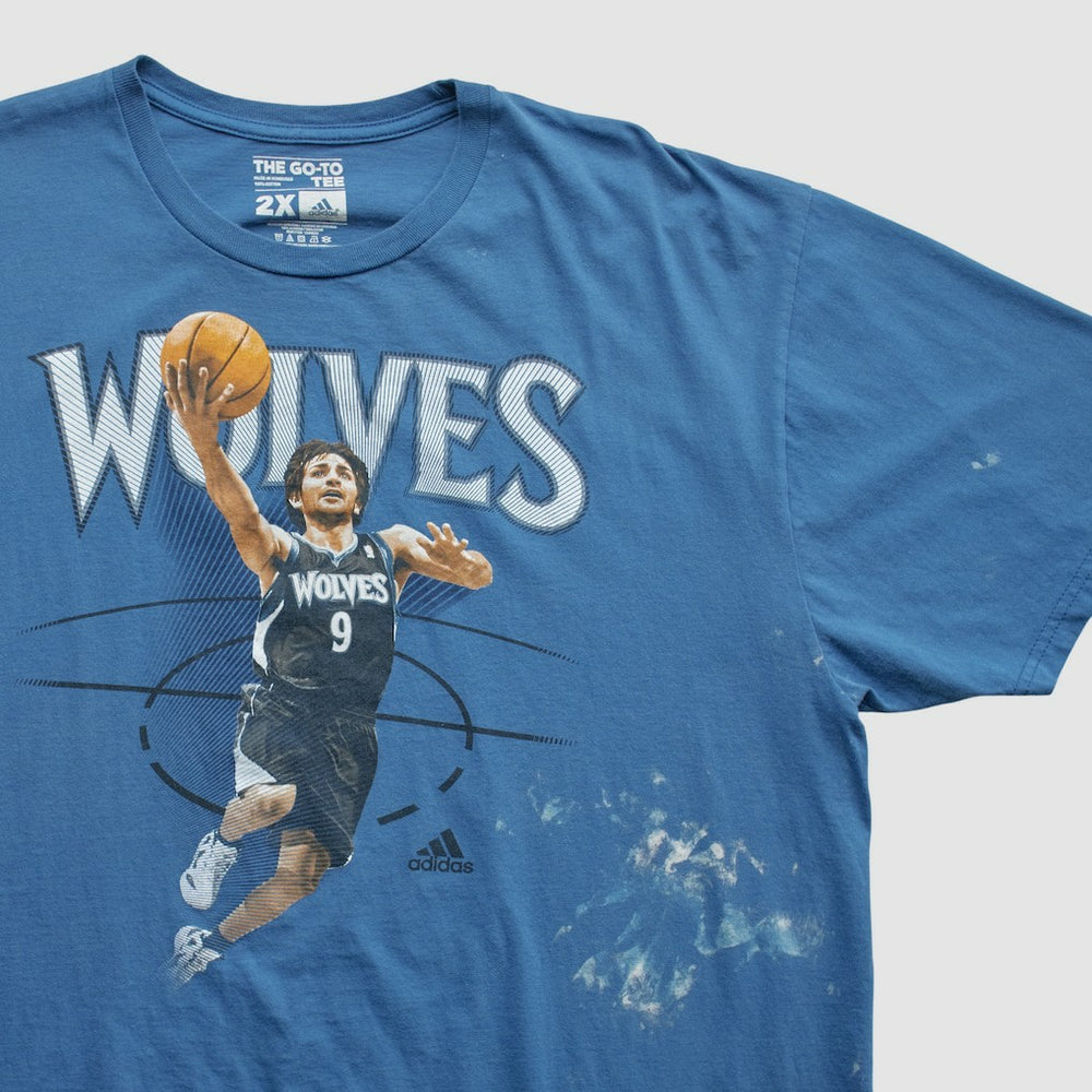 Adidas - Minnesota Timberwolves 2010s T-shirt - Blue Vintage
