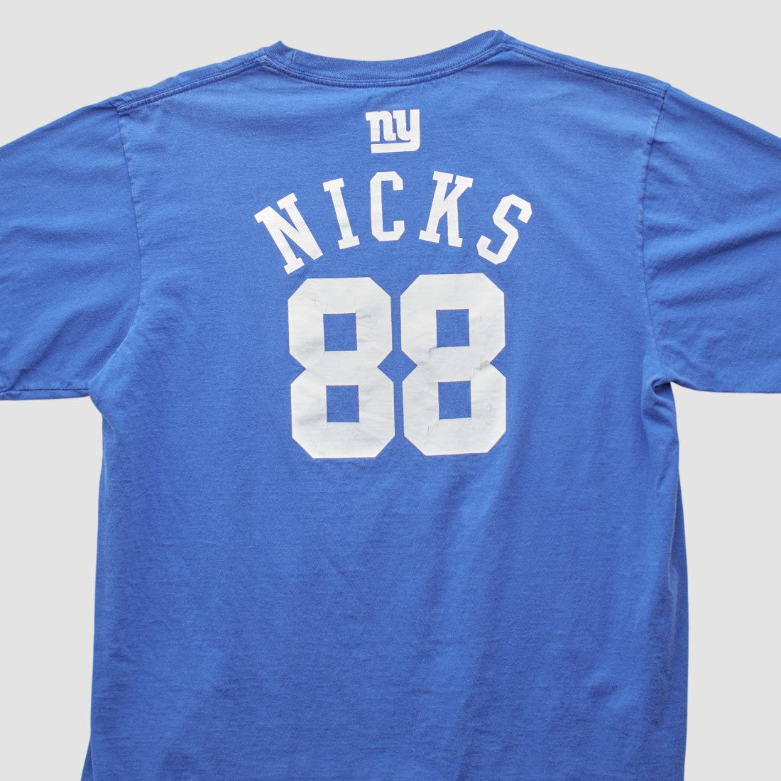 New York Giants Reebok 2000s T-shirt Blue Vintage - Fanatics