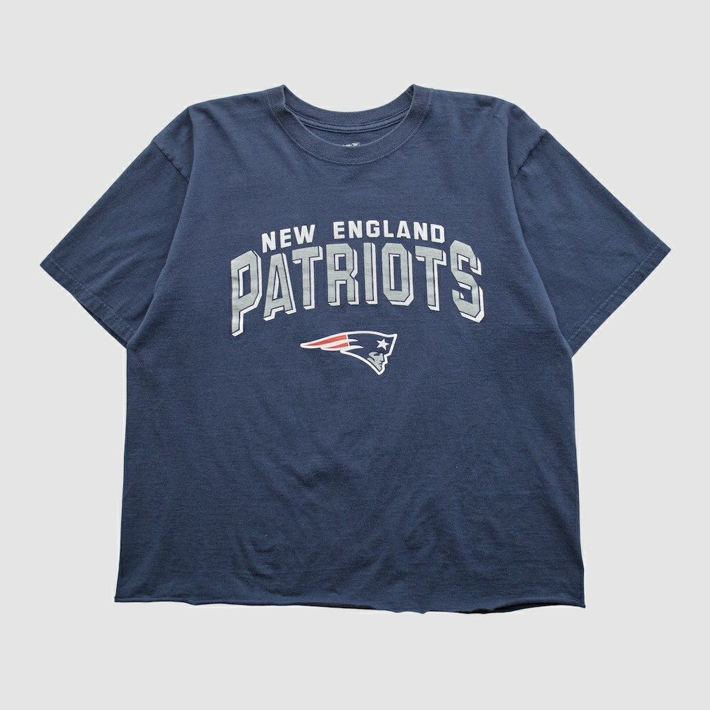 New England Patriots Reebok 2000s T-shirt Navy Vintage - Fanatics