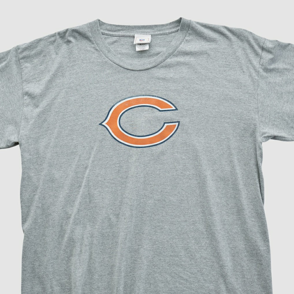 Chicago Bears NFL 2000s Long Sleeve T-shirt Heather Gray Vintage - Fanatics