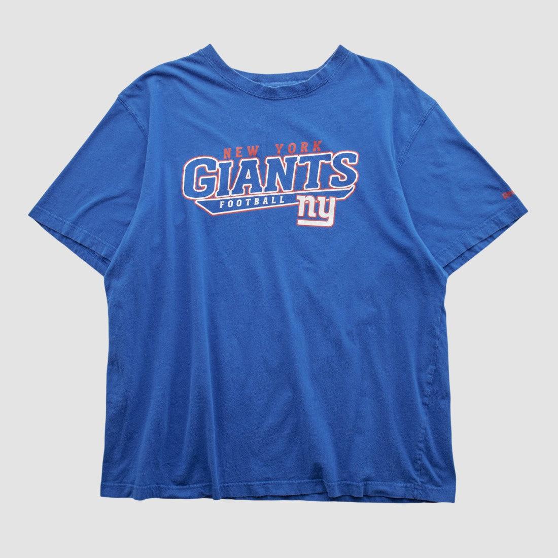 New York Giants Reebok 2000s T-shirt Blue Vintage - Fanatics