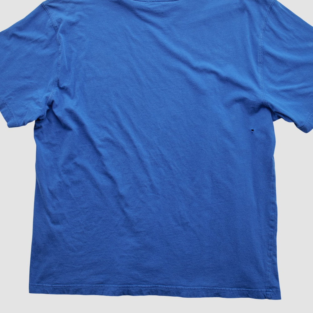 New York Giants Reebok 2000s T-shirt Blue Vintage - Fanatics