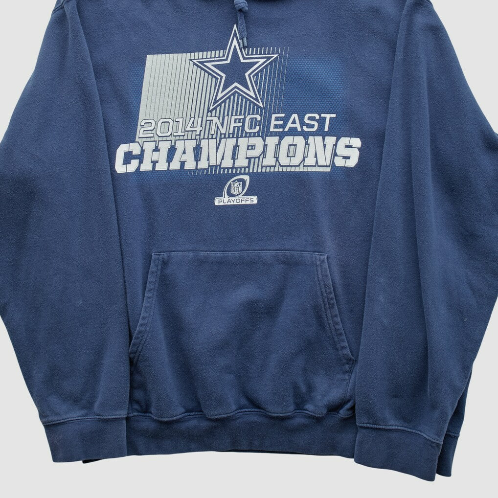 NFC East Champions 2014 Hooded Pullover Sweatshirt Navy Vintage - Fanatics