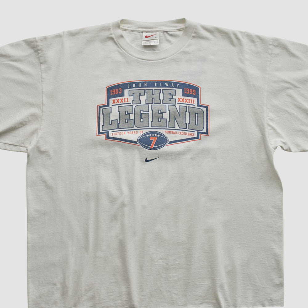 Super Bowl XXXIII MVP 1999 T-shirt White Vintage - Fanatics