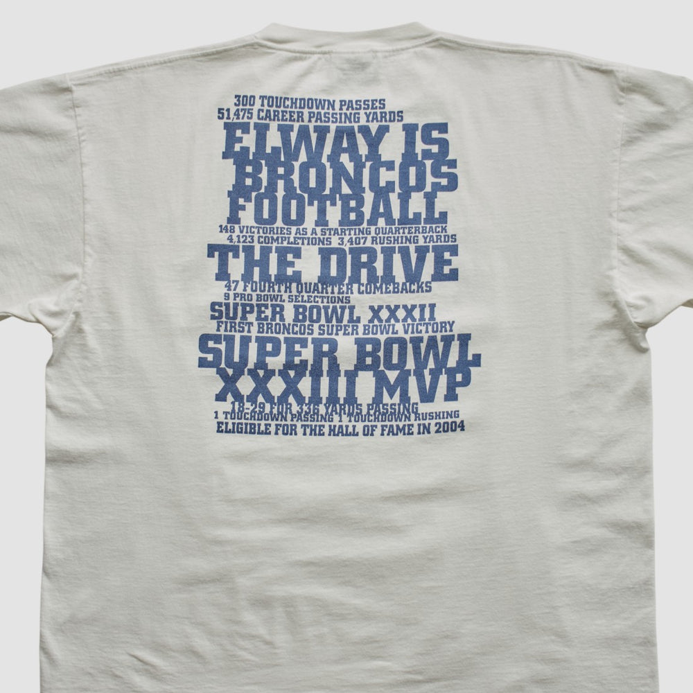 Super Bowl XXXIII MVP 1999 T-shirt White Vintage - Fanatics