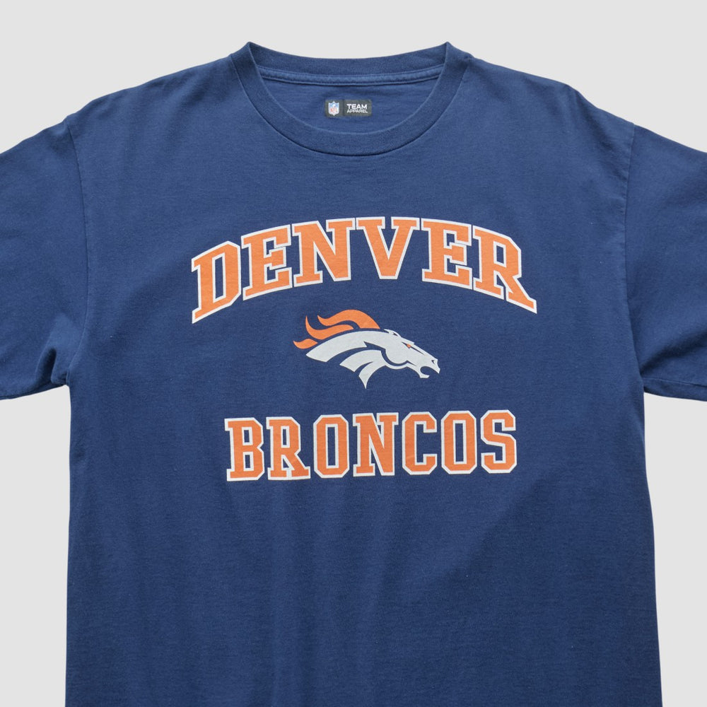 Denver Broncos NFL 2010s T-shirt Navy Vintage - Fanatics