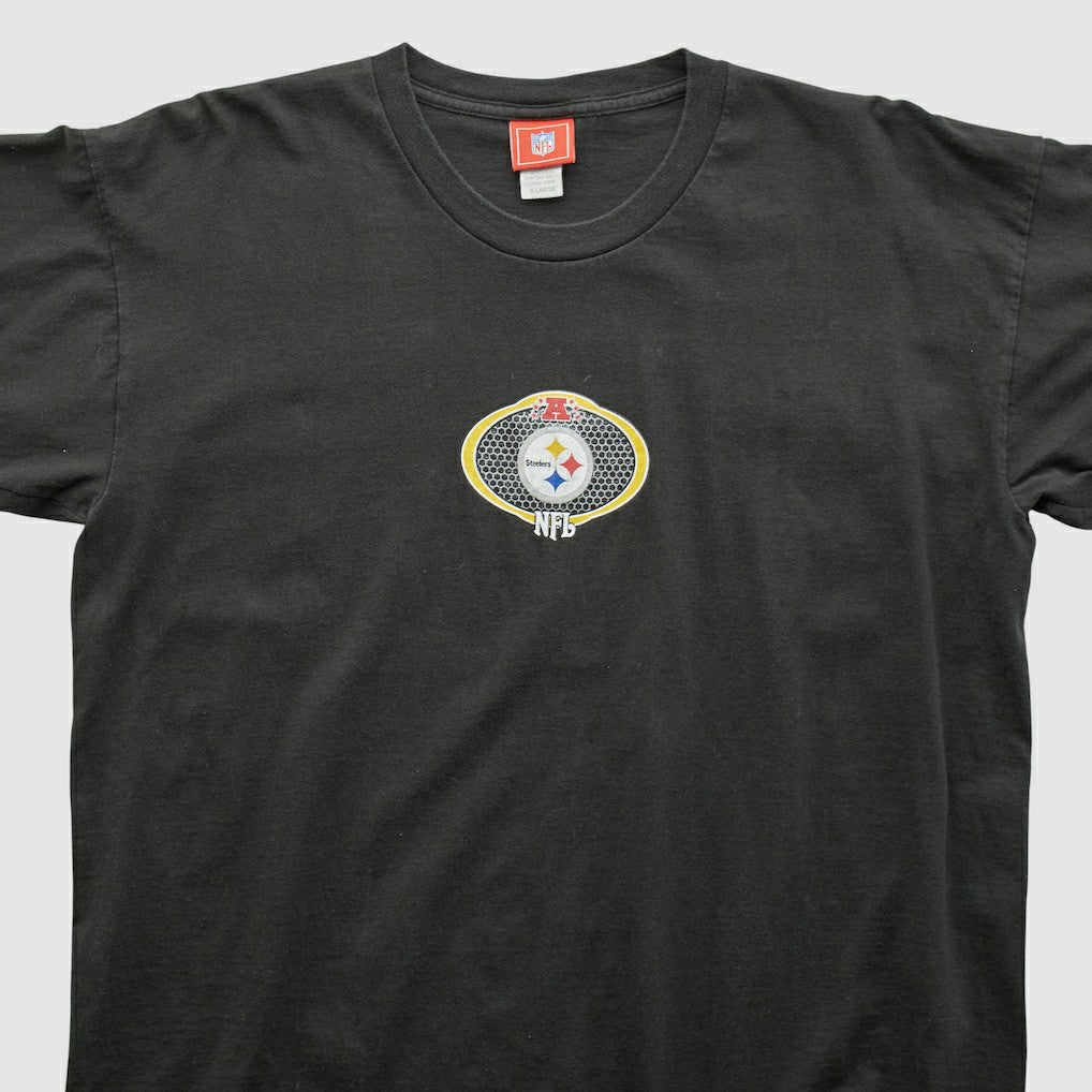 Pittsburgh Steelers NFL 2000s Long Sleeve T-shirt Black Vintage - Fanatics