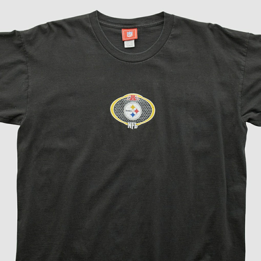 Pittsburgh Steelers NFL 2000s Long Sleeve T-shirt Black Vintage - Fanatics