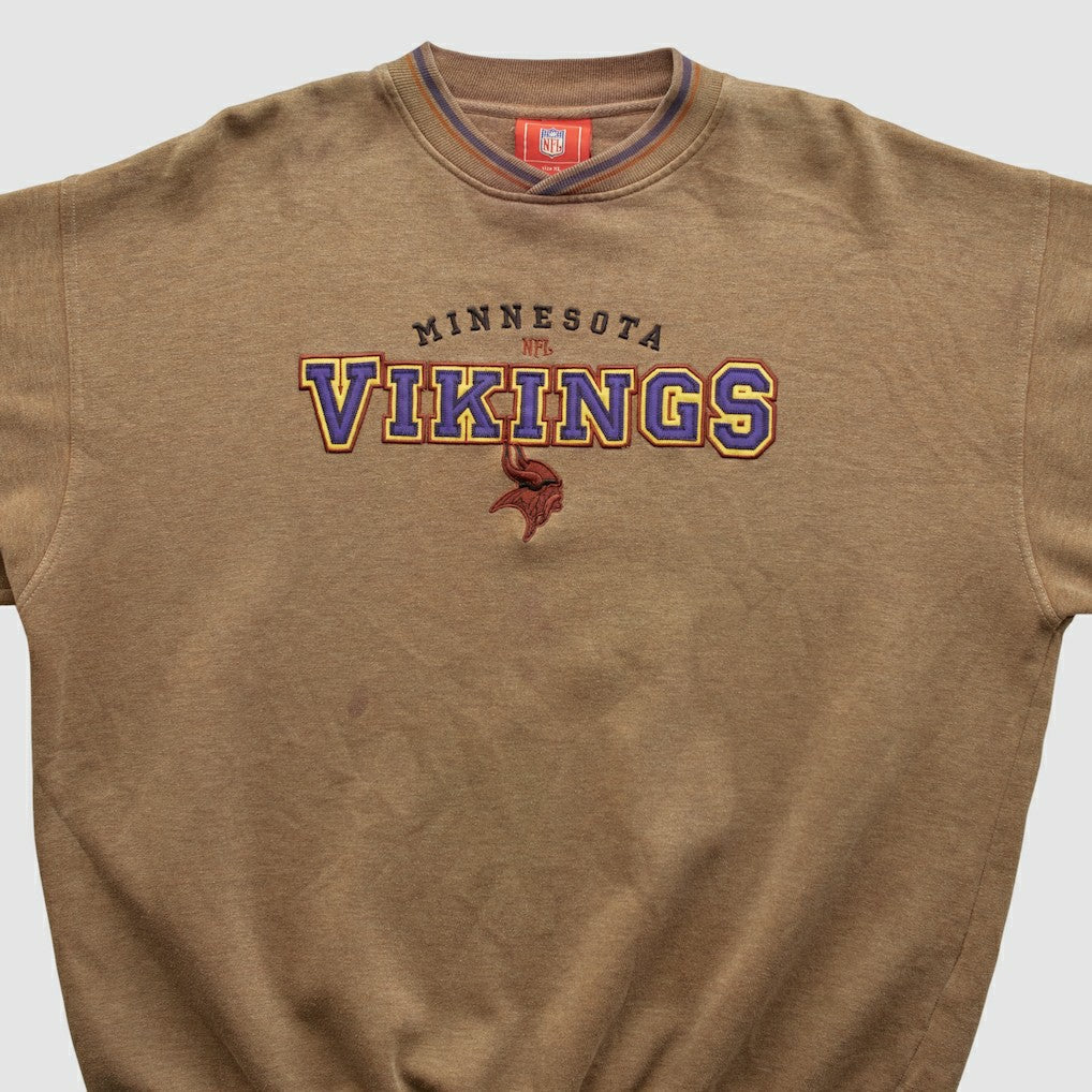 Minnesota Vikings NFL 2000s Pullover Sweatshirt Clay Vintage - Fanatics
