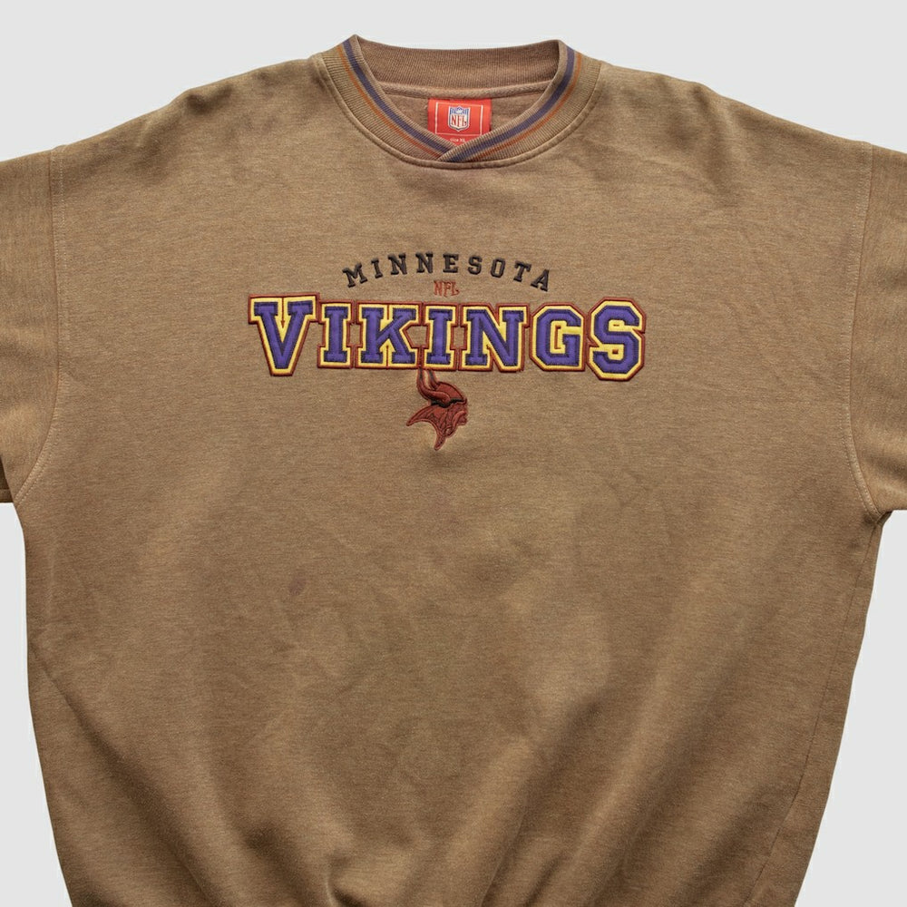 Minnesota Vikings NFL 2000s Pullover Sweatshirt Clay Vintage - Fanatics
