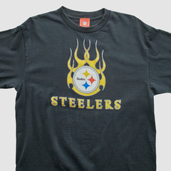 Pittsburgh Steelers NFL 2000s Long Sleeve T-shirt Black Vintage - Fanatics
