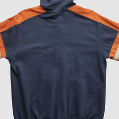Chicago Bears NFL 2010s Hooded Full Zip Sweatshirt Navy Vintage - Fanatics
