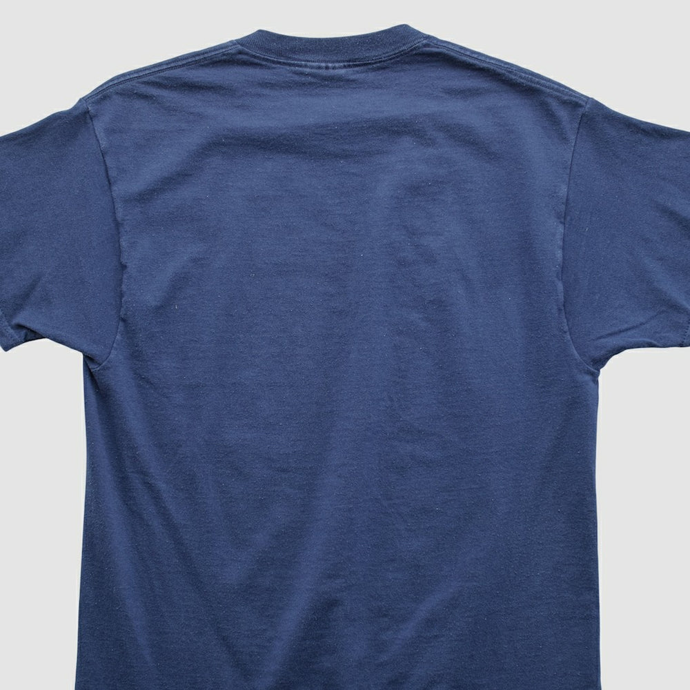 Super Bowl MVP Fruit of The Loom 2002 T-shirt Navy Vintage - Fanatics