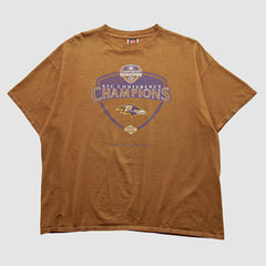 Baltimore Ravens 2001 T-shirt Clay Vintage - Fanatics
