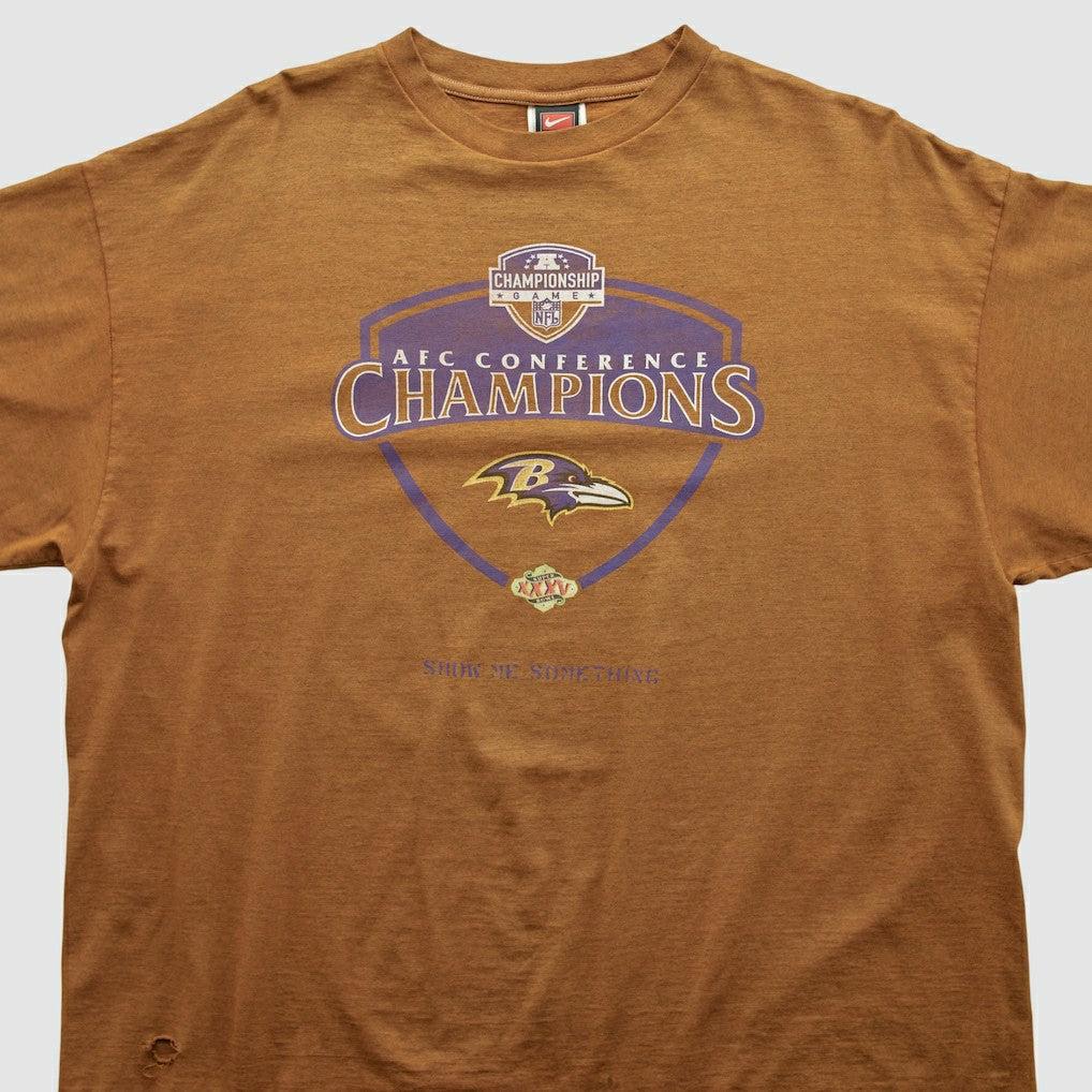 Baltimore Ravens 2001 T-shirt Clay Vintage - Fanatics