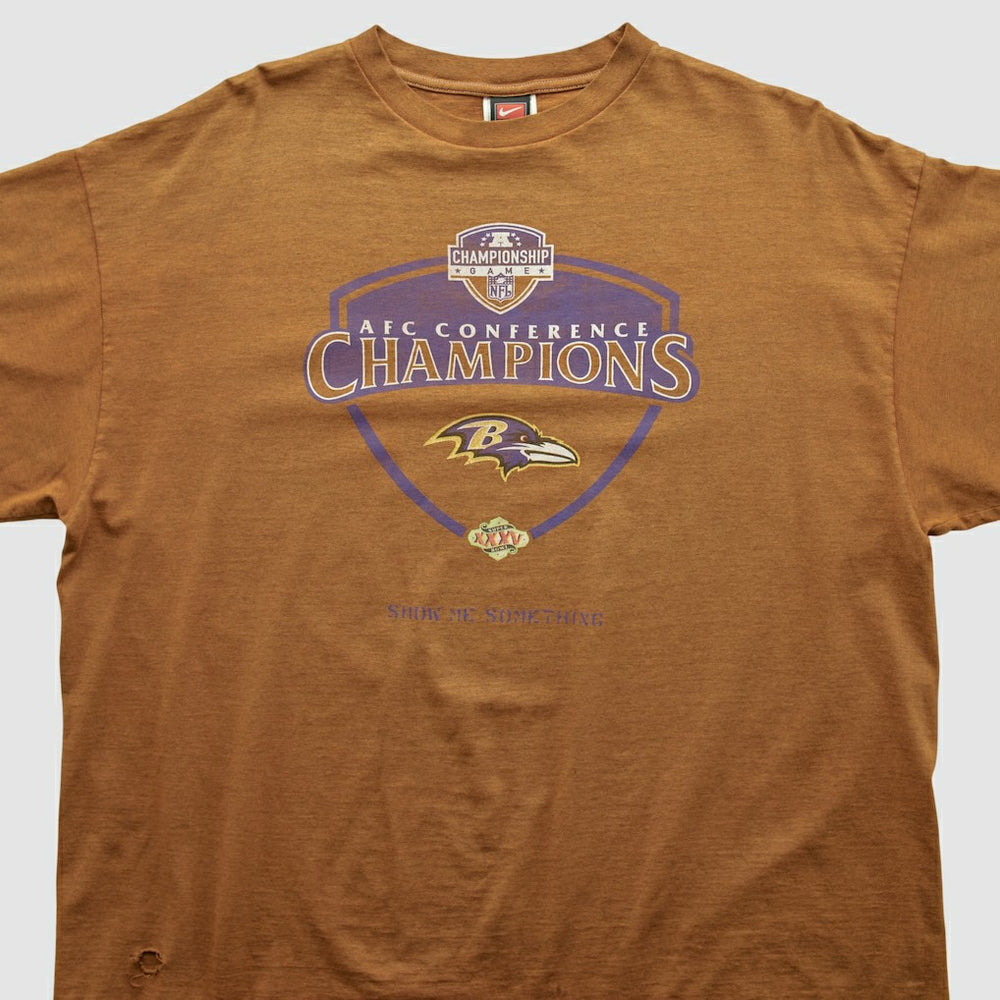 Baltimore Ravens 2001 T-shirt Clay Vintage - Fanatics