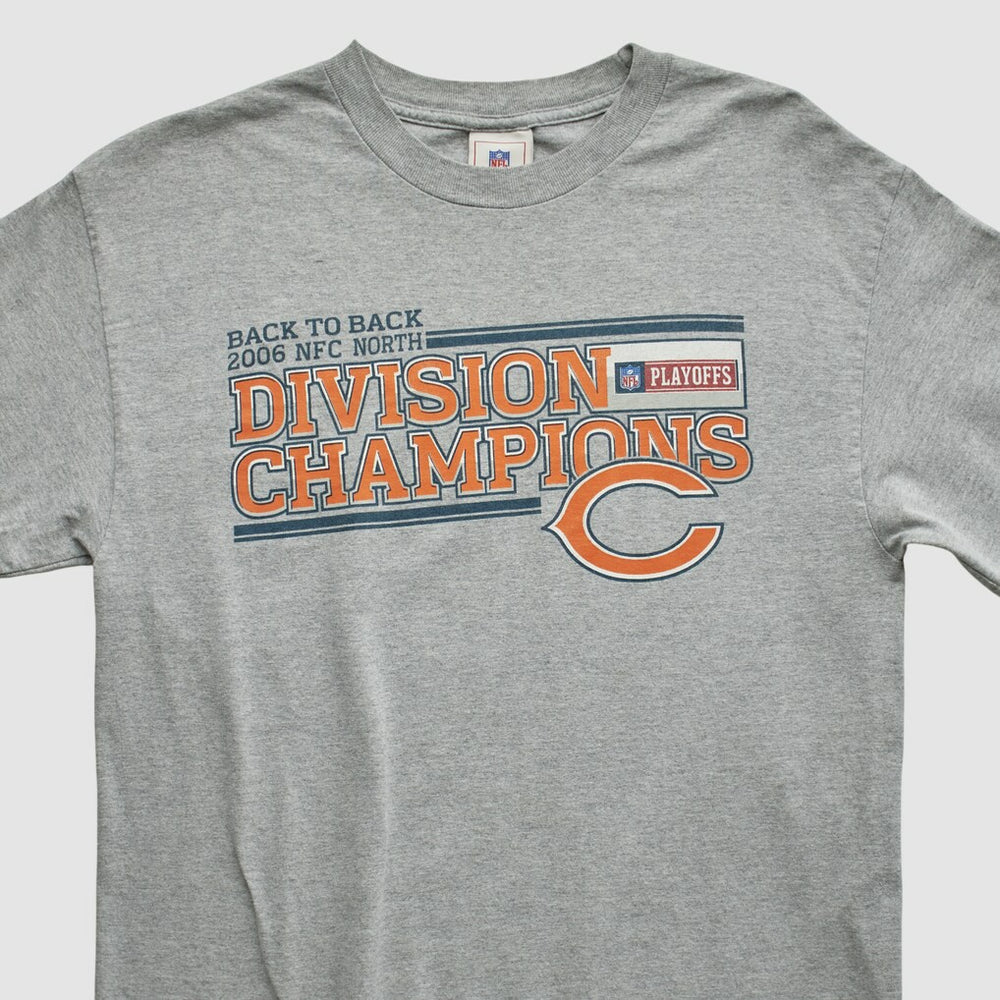 Division Champions NFL 2006 Long Sleeve T-shirt Heather Gray Vintage - Fanatics
