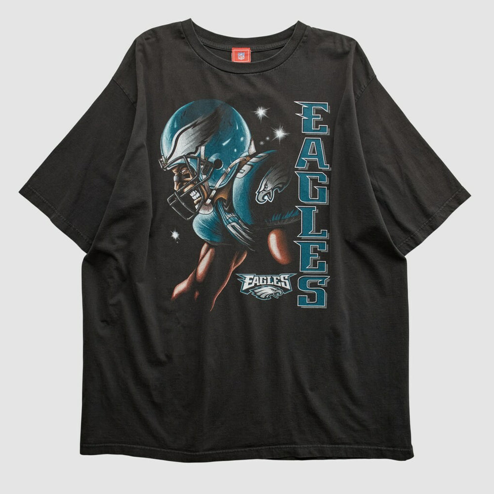 Philadelphia Eagles NFL 2000s T-shirt Black Vintage - Fanatics