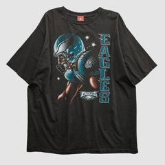 Philadelphia Eagles NFL 2000s T-shirt Black Vintage - Fanatics