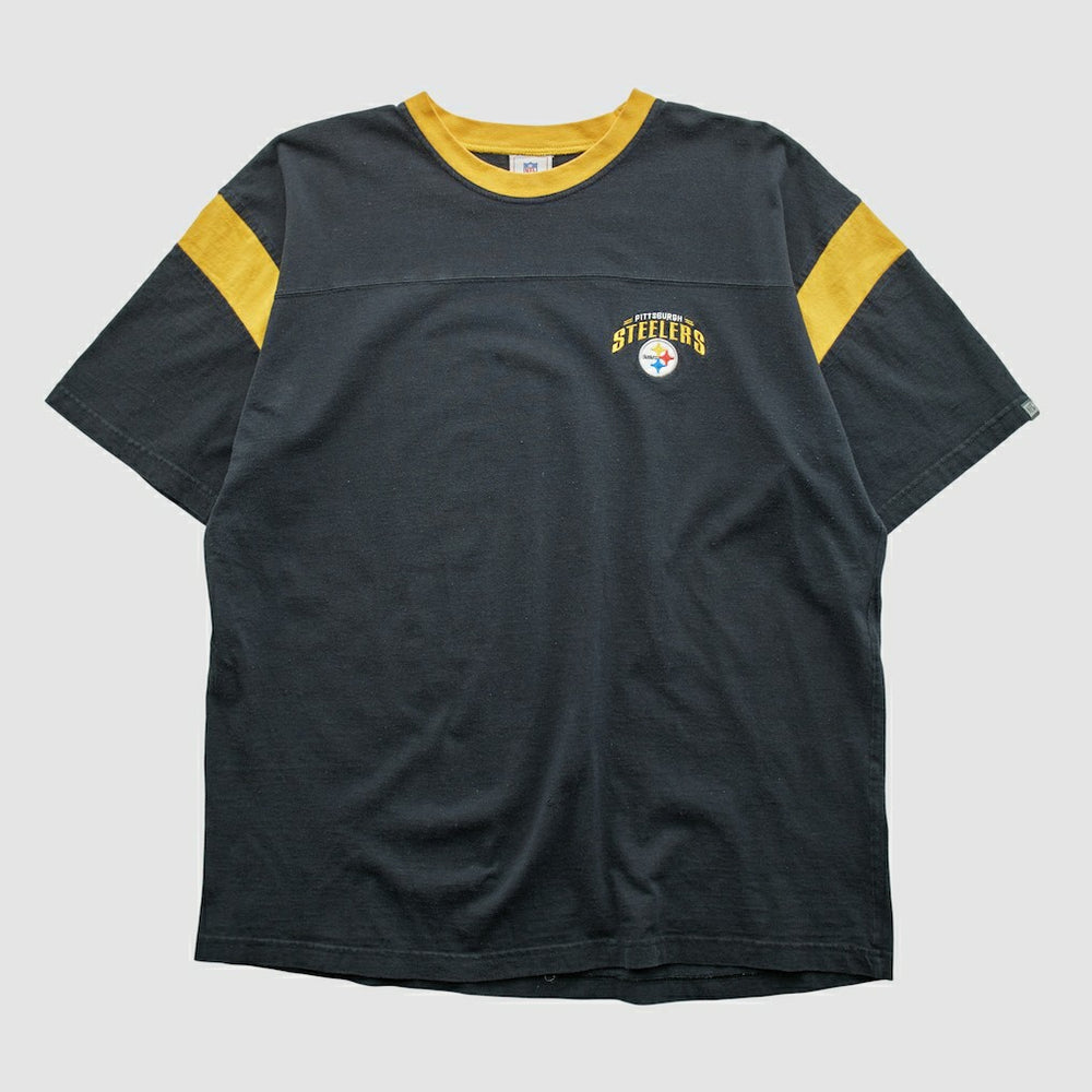 Pittsburgh Steelers NFL 2000s T-shirt Black Vintage - Fanatics