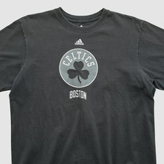 Adidas - Boston Celtics 2010s T-shirt - Black Vintage