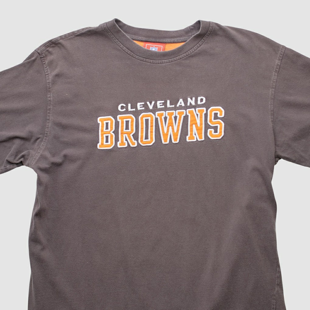 Cleveland Browns NFL 2000s T-shirt Brown Vintage - Fanatics