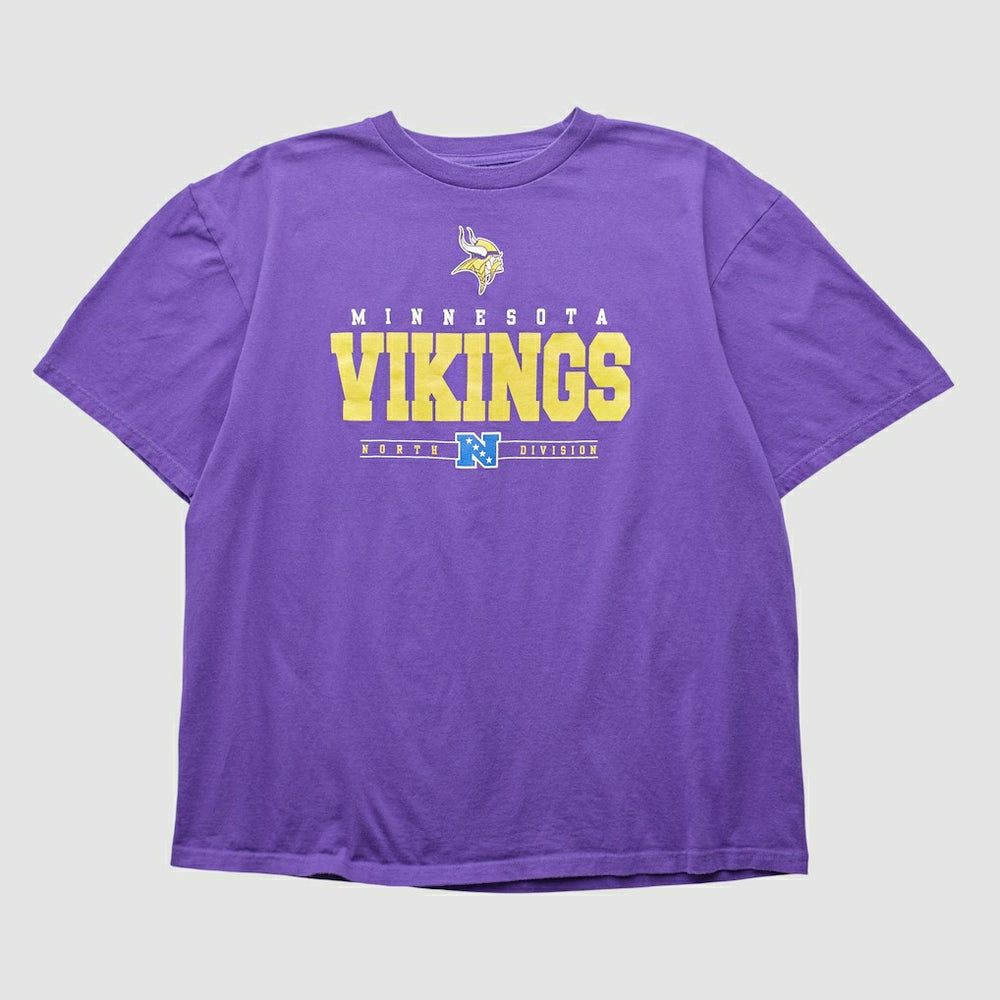 Minnesota Vikings NFL 2000s T-shirt Purple Vintage - Fanatics
