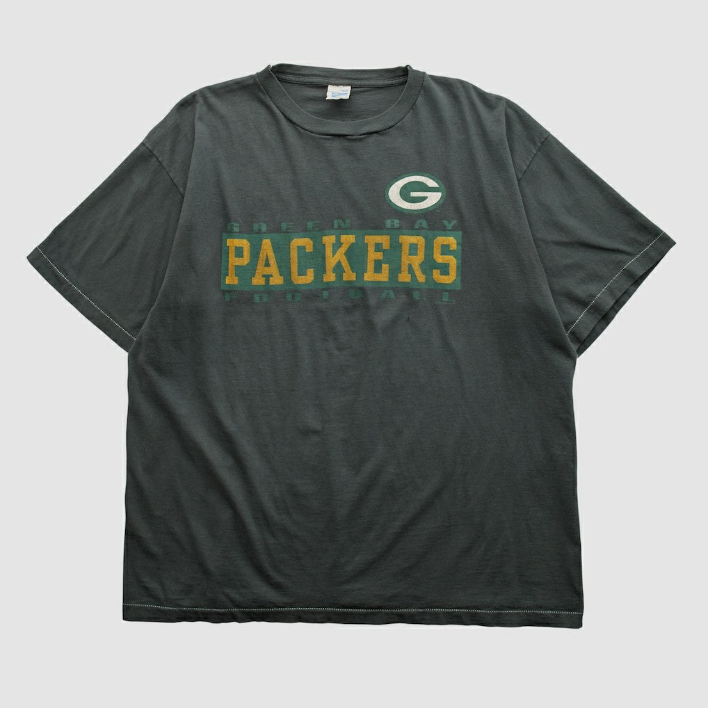 Green Bay Packersm Sportswear 90s T-shirt Charcoal Vintage - Fanatics