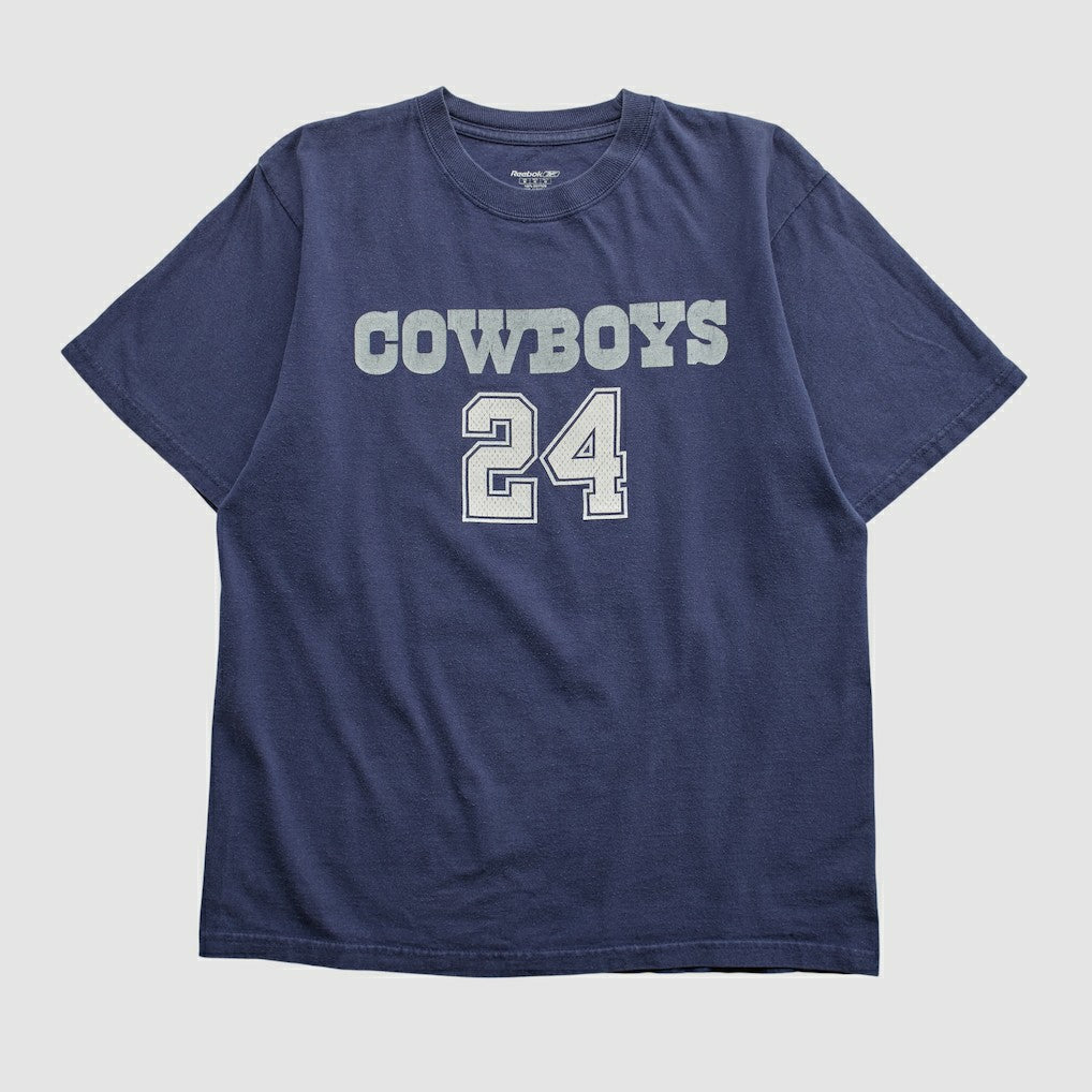 Dallas Cowboys Reebok 2000s T-shirt Navy Vintage - Fanatics