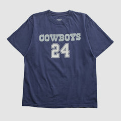 Dallas Cowboys Reebok 2000s T-shirt Navy Vintage - Fanatics