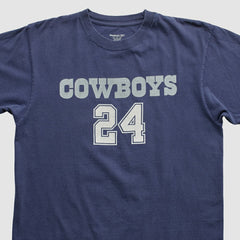 Dallas Cowboys Reebok 2000s T-shirt Navy Vintage - Fanatics