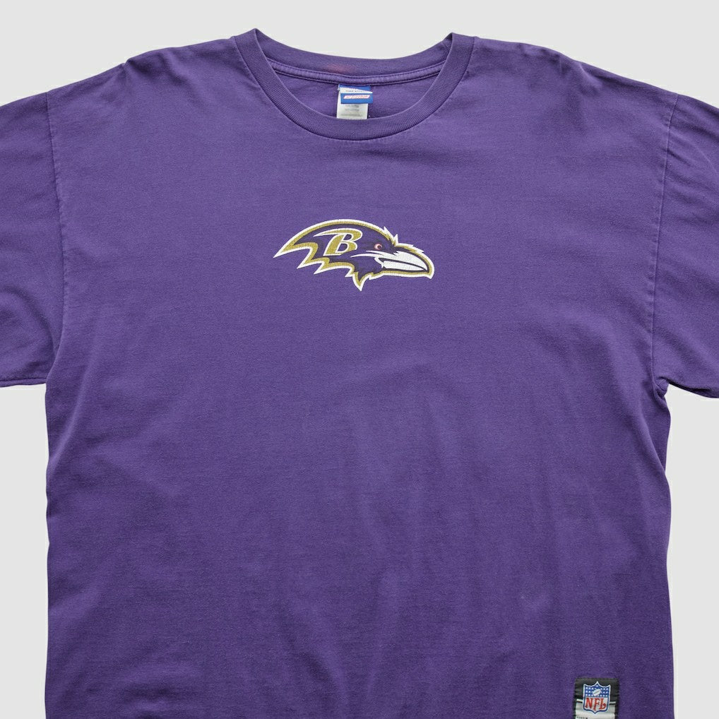 Baltimore Ravens Reebok 2000s Long Sleeve T-shirt Purple Vintage - Fanatics