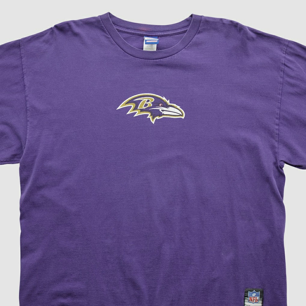 Baltimore Ravens Reebok 2000s Long Sleeve T-shirt Purple Vintage - Fanatics