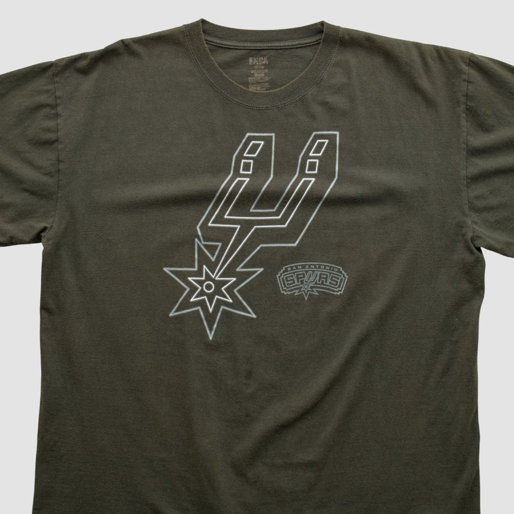 Vintage - San Antonio Spurs NBA 2000s T-shirt - Black Vintage